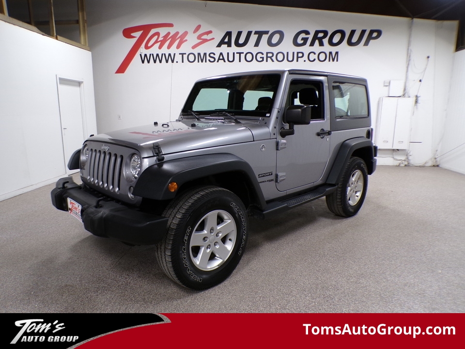 2018 Jeep Wrangler Sport S  - W70433L  - Toms Auto Sales West