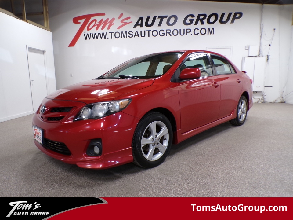 2012 Toyota Corolla S  - W15875L  - Toms Auto Sales West