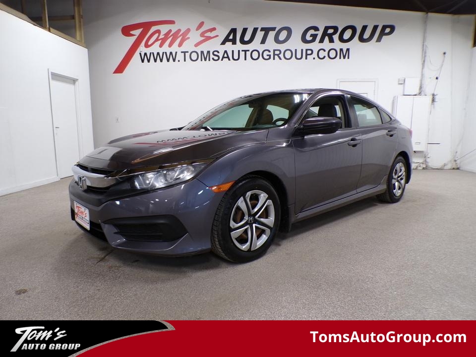 2017 Honda Civic LX  - M32079L  - Tom's Auto Sales, Inc.