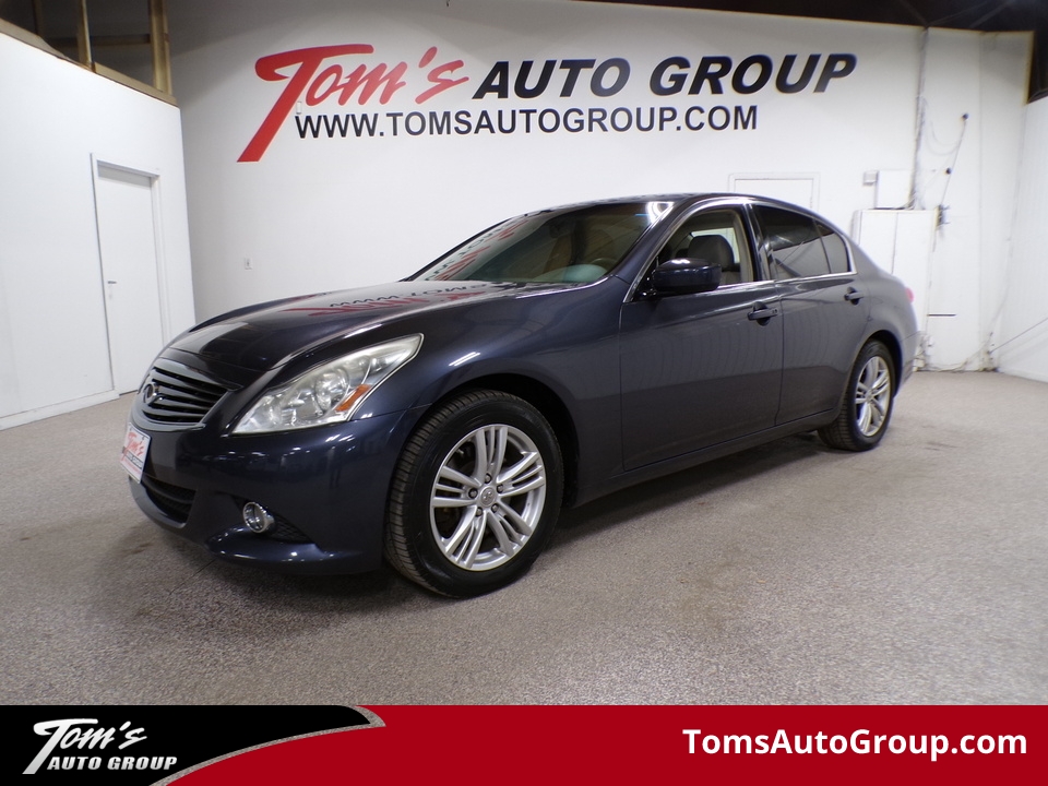 2013 Infiniti G37 Sedan x  - M51596L  - Tom's Auto Group