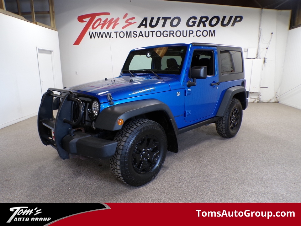 2015 Jeep Wrangler Willys Wheeler  - M68101C  - Tom's Auto Sales, Inc.