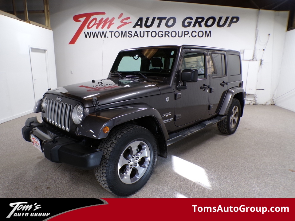 2016 Jeep Wrangler Sahara  - W98095L  - Tom's Auto Group