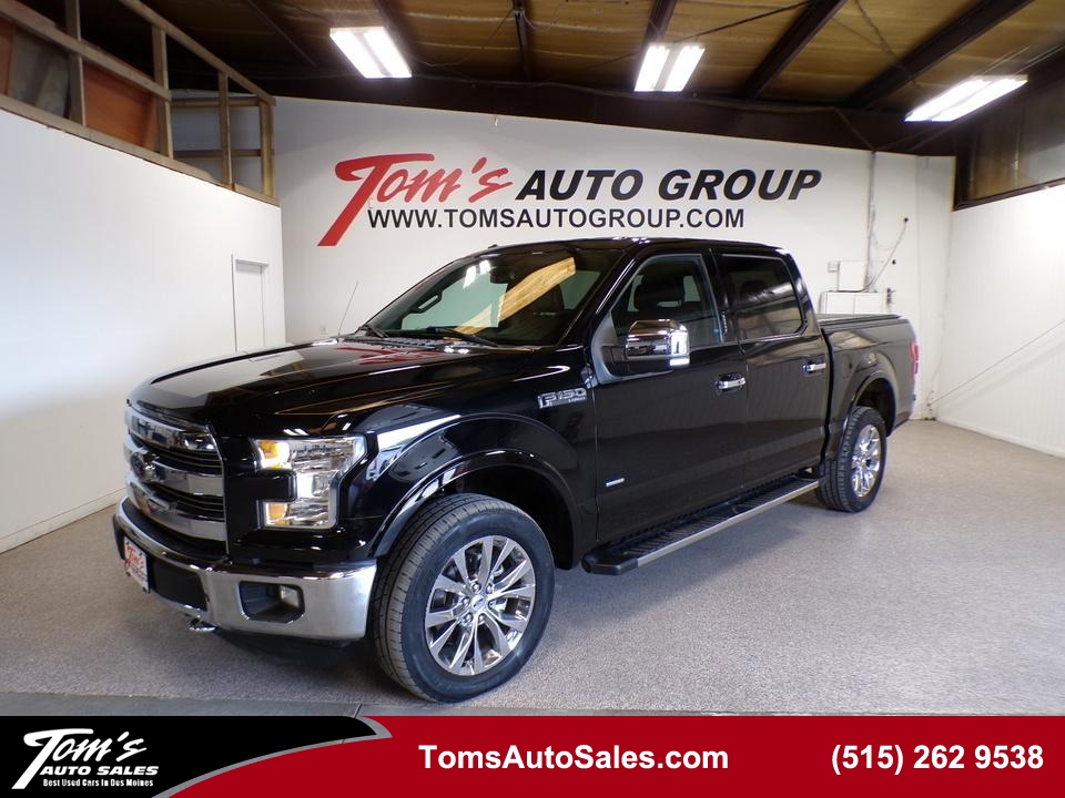2016 Ford F-150 Lariat  - JT94617L  - Tom's Auto Group