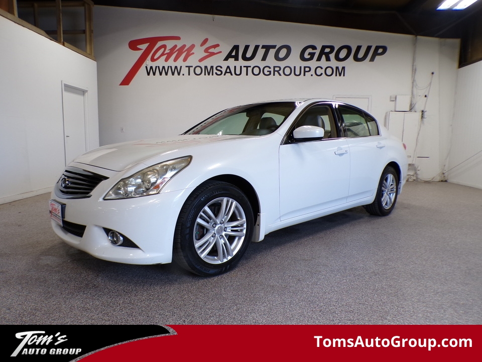 2013 Infiniti G37 Sedan x  - W53748L  - Toms Auto Sales West