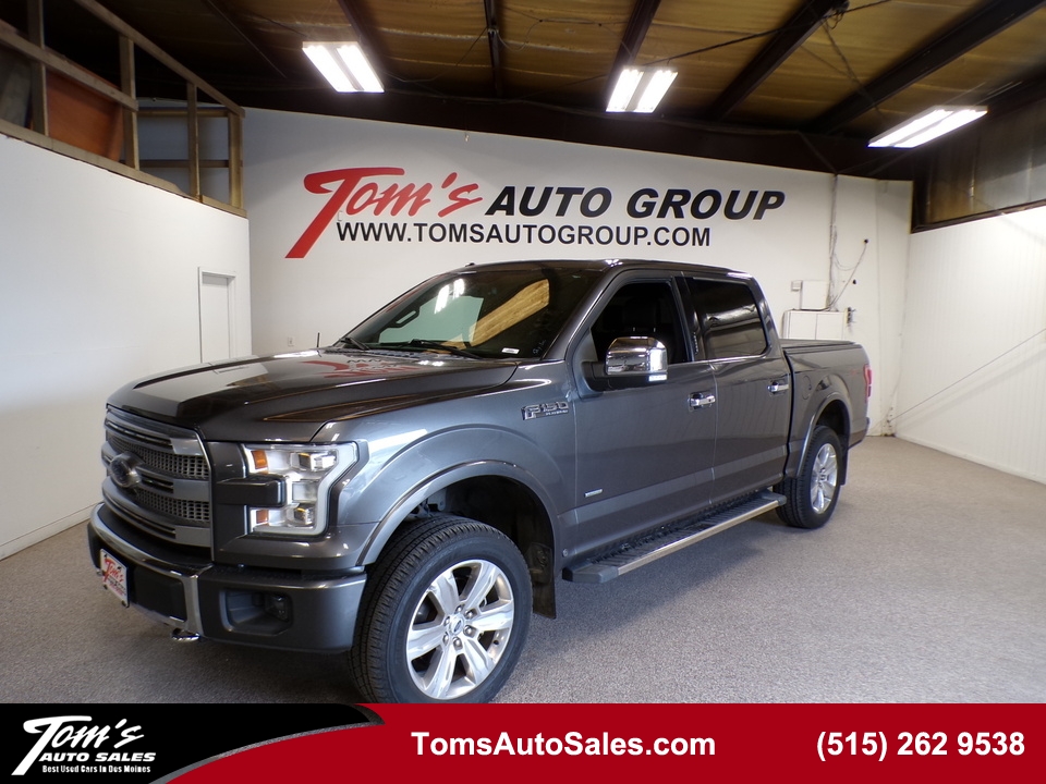 2015 Ford F-150 Platinum  - N33948  - Tom's Auto Group