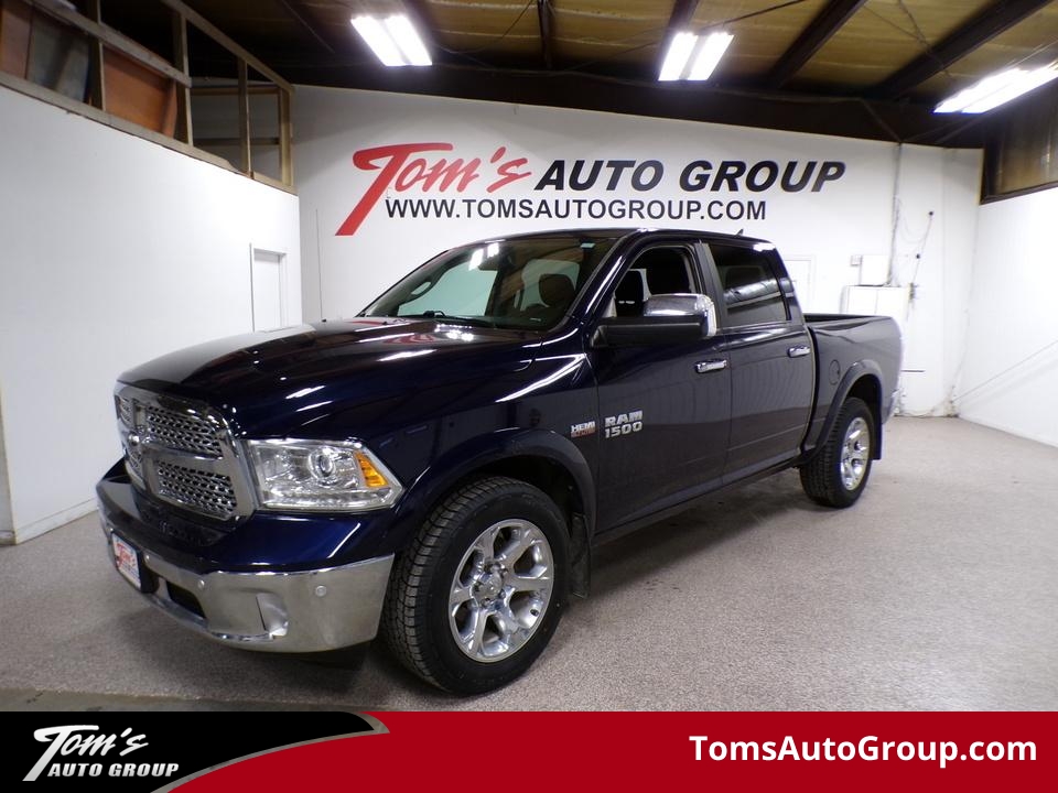 2018 Ram 1500 Laramie  - T63587  - Tom's Auto Group