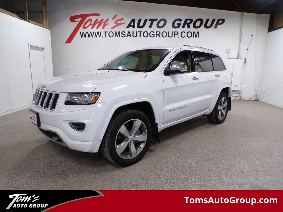 2014 Jeep Grand Cherokee Overland  - W64375  - Tom's Auto Group