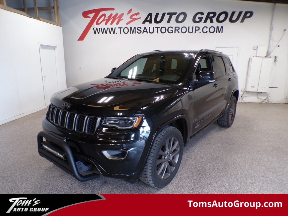2016 Jeep Grand Cherokee Limited 75th Anniversary  - W33647  - Toms Auto Sales West