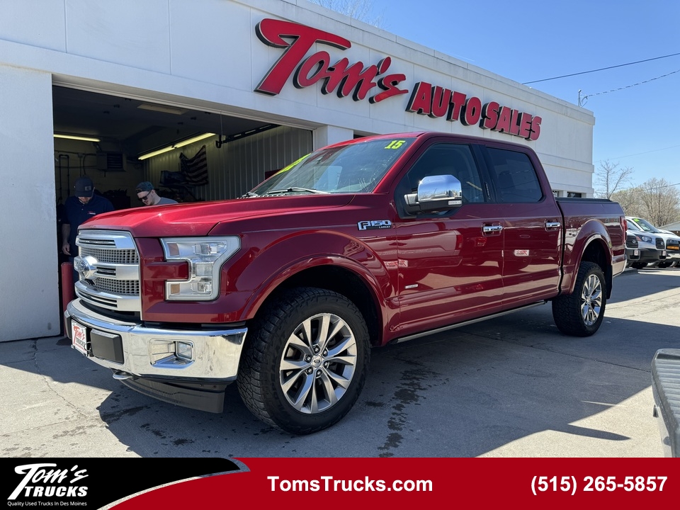 2015 Ford F-150 Lariat  - T07233L  - Tom's Auto Group