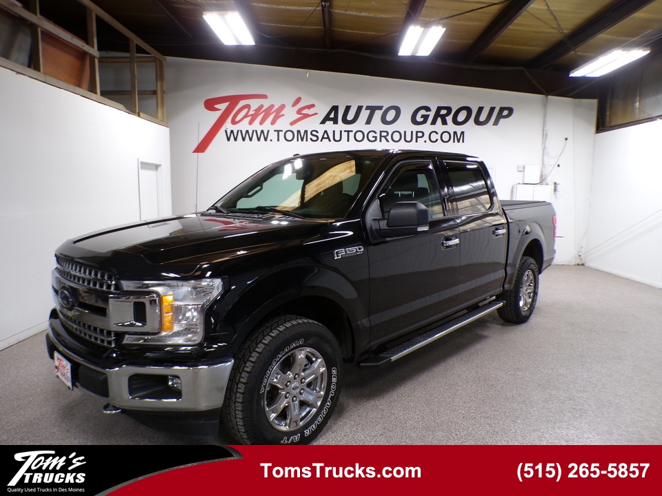 2018 Ford F-150 XLT  - W01195C  - Tom's Auto Group