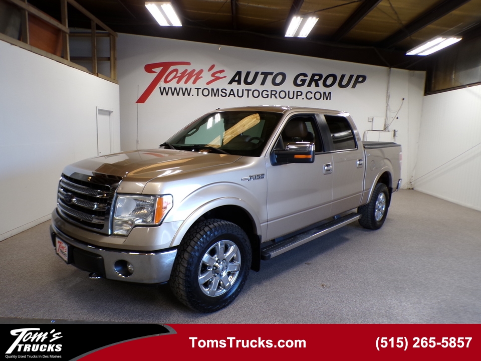 2014 Ford F-150 Lariat  - FT08426Z  - Tom's Auto Group