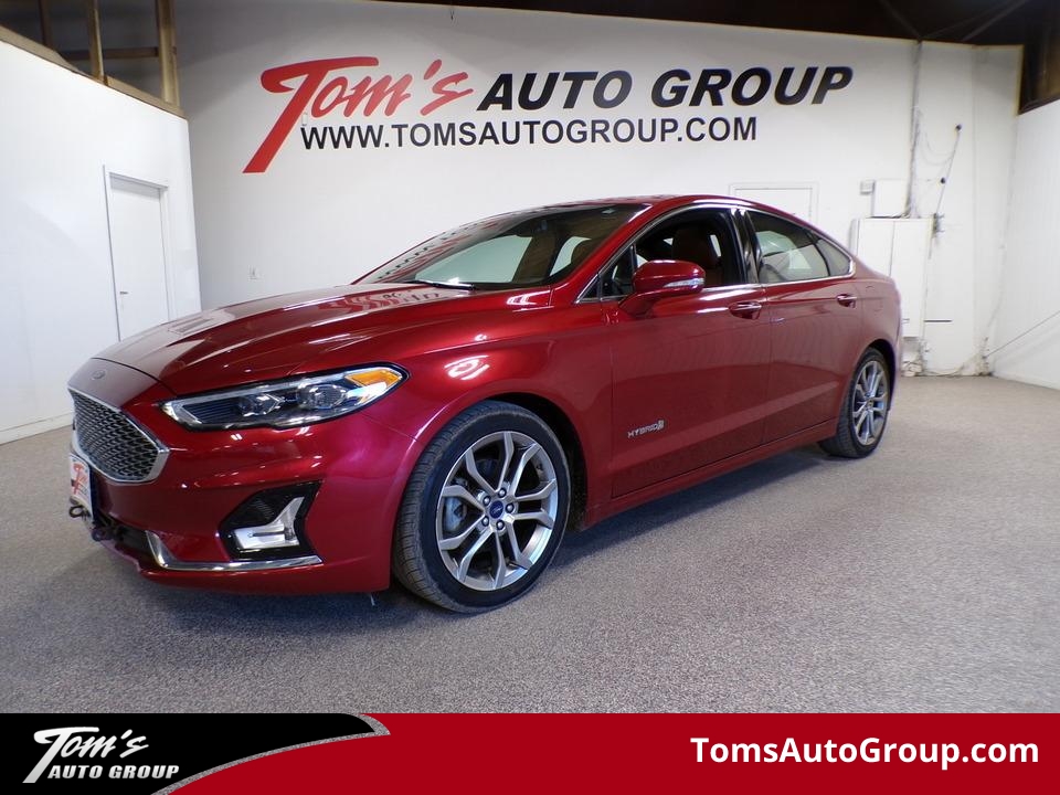 2019 Ford Fusion Hybrid Titanium  - N00914L  - Tom's Auto Group