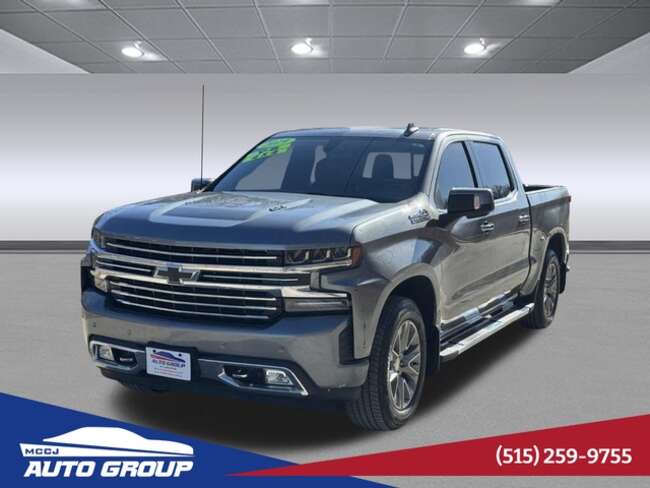2019 Chevrolet Silverado 1500 HIGH COUNTRY 4WD Crew Cab for Sale  - 104329  - MCCJ Auto Group