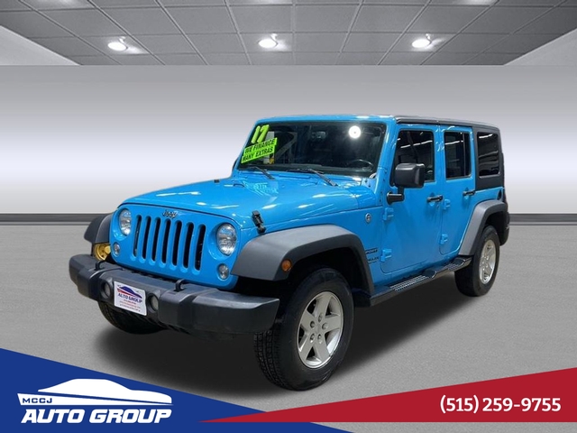2017 Jeep WRANGLER UNLIMI for Sale  - 104420  - MCCJ Auto Group