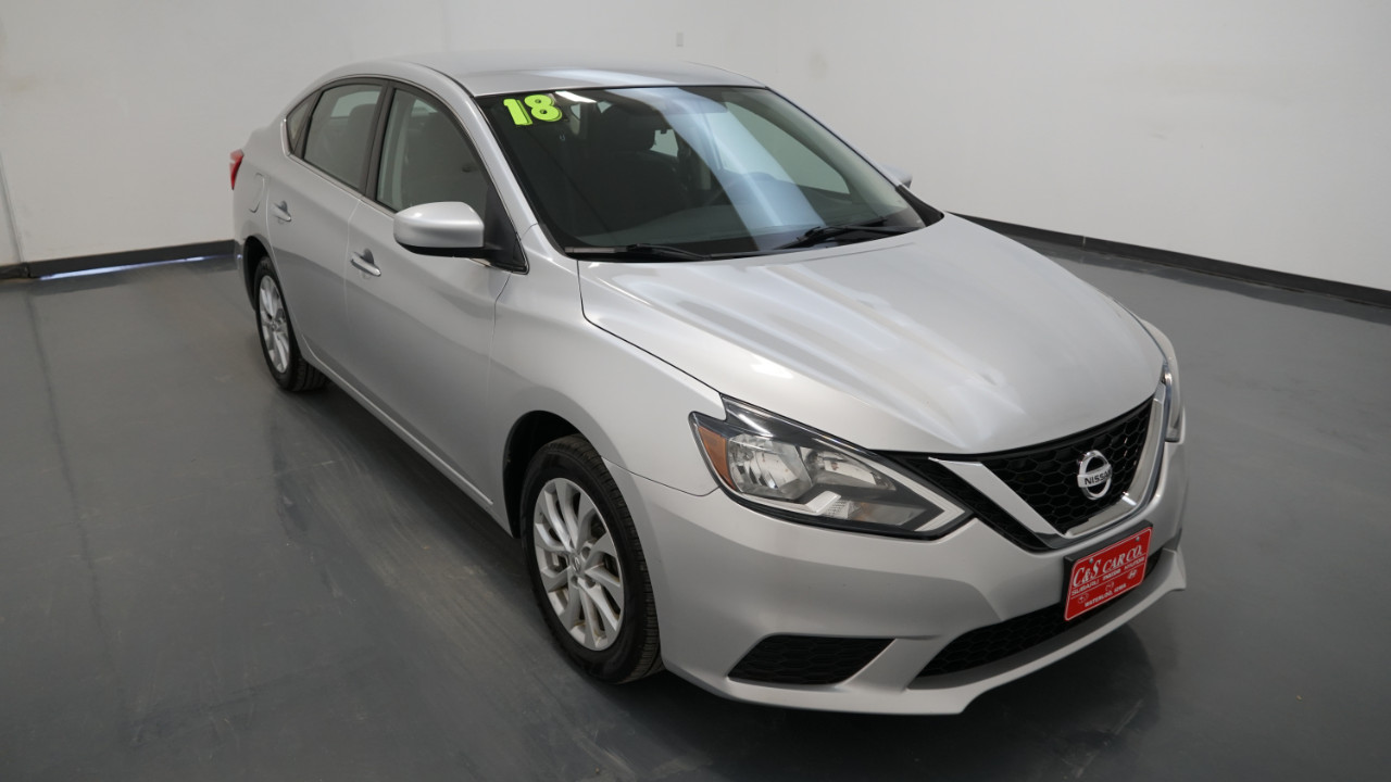 2018 Nissan Sentra SV  - CHY11117A  - C & S Car Company II