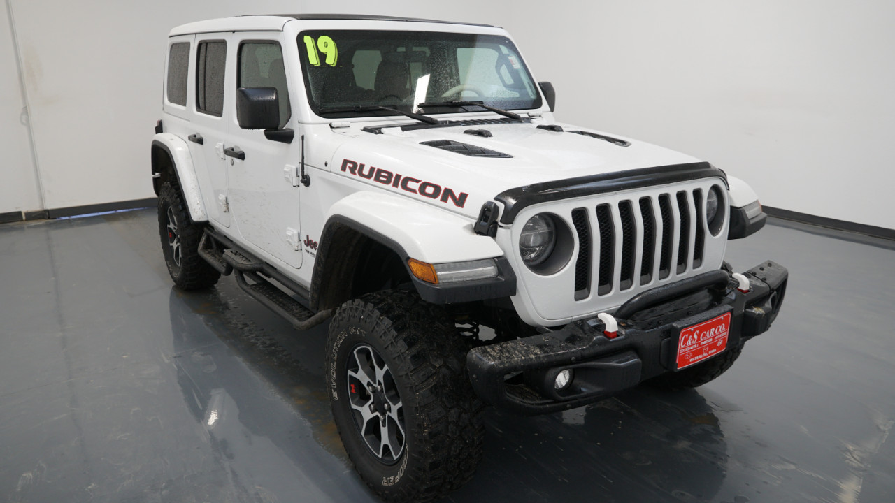 2019 Jeep Wrangler Unlimited Rubicon  - D19103A  - C & S Car Company