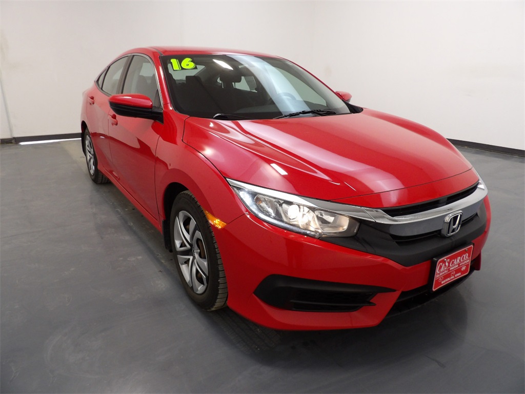 2016 Honda Civic LX  - CHMA3763A  - C & S Car Company