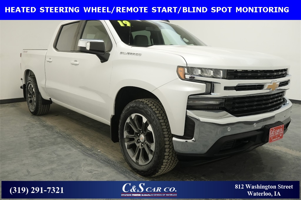 2019 Chevrolet Silverado 1500 LT 4WD Crew Cab  - D19298  - C & S Car Company