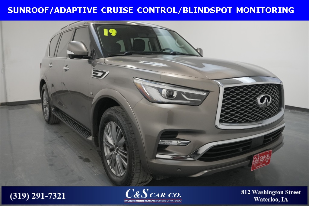 2019 Infiniti QX80 LUXE AWD  - DHY11678A  - C & S Car Company II