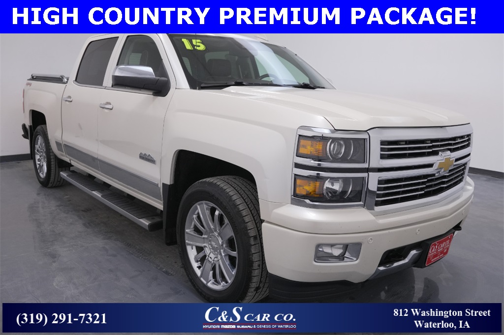 2015 Chevrolet Silverado 1500 High Country 4WD Crew Cab  - F19208B  - C & S Car Company
