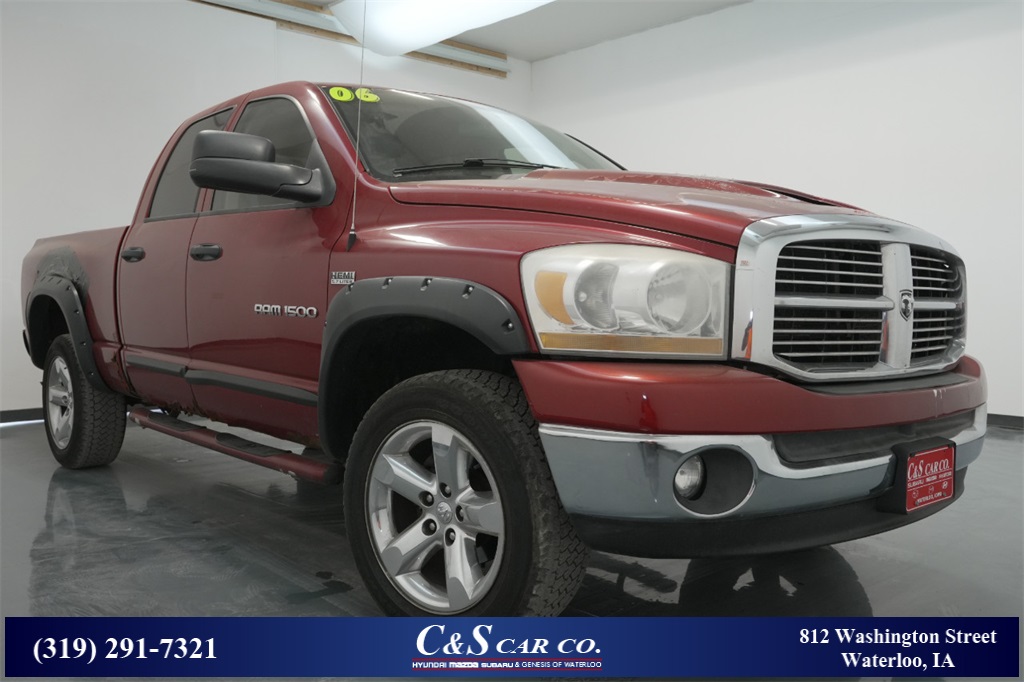 2006 Dodge Ram 1500 SLT 4WD Quad Cab  - KHY11217B  - C & S Car Company II