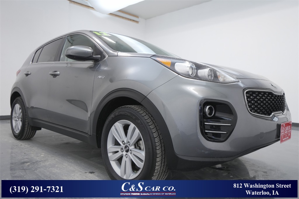 2017 Kia Sportage LX AWD  - CR19417  - C & S Car Company