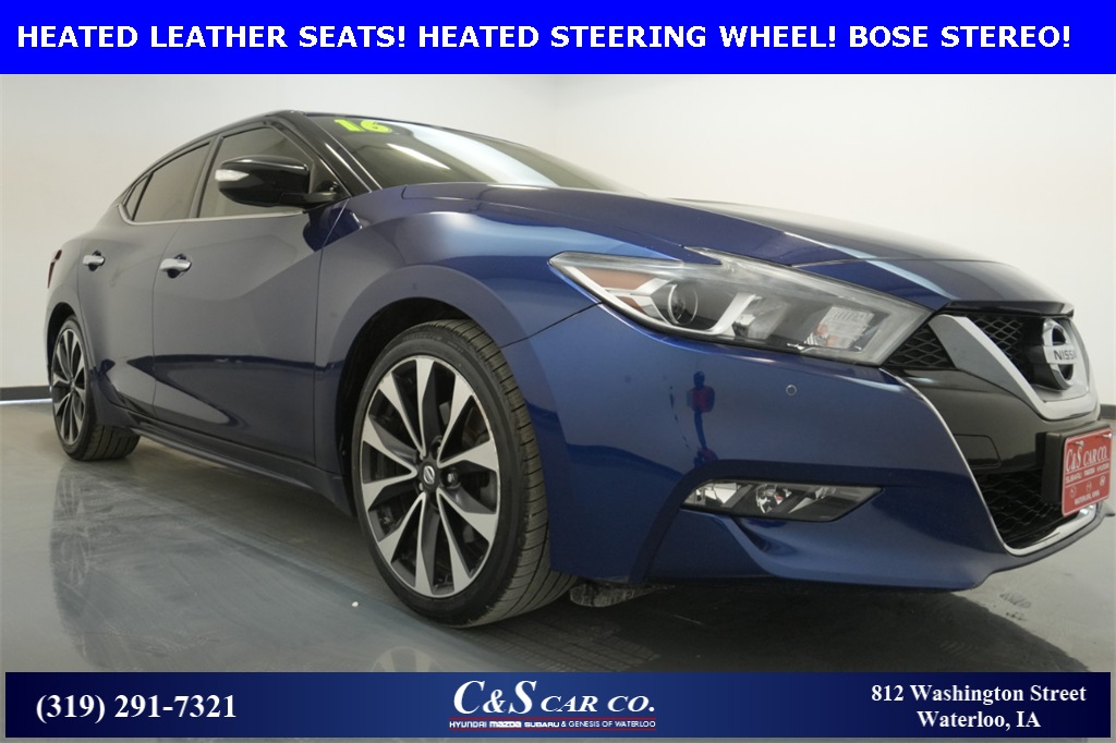 2016 Nissan Maxima SR  - FHY11253B  - C & S Car Company