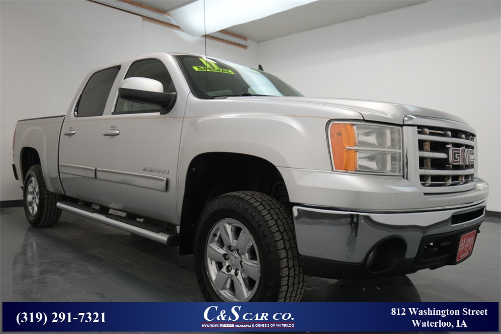 2011 GMC Sierra 1500 SLT 4WD Crew Cab  - CR19430  - C & S Car Company
