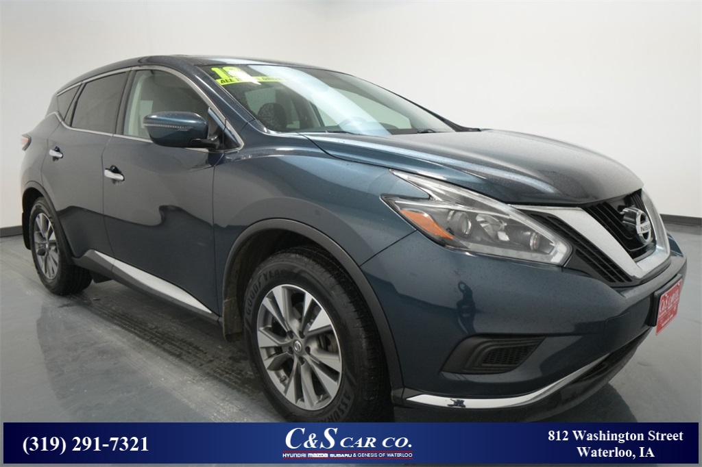2018 Nissan Murano S AWD  - FHY11780A  - C & S Car Company II