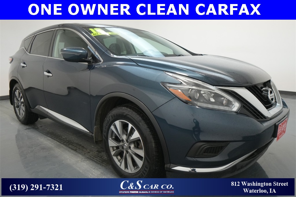 2018 Nissan Murano S AWD  - FHY11780A  - C & S Car Company II