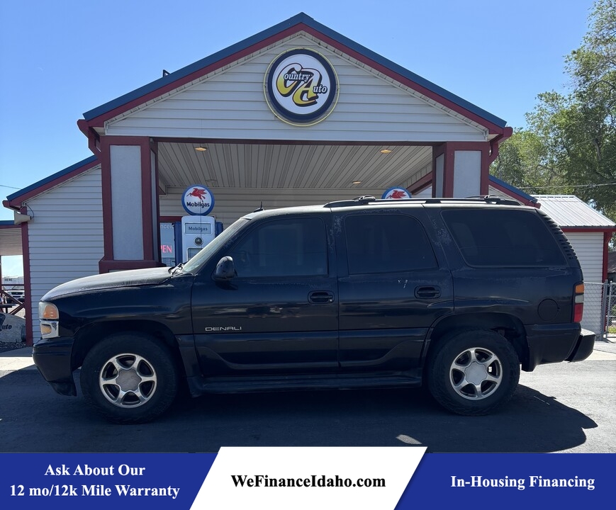 2004 GMC Yukon Denali AWD  - 10406  - Country Auto