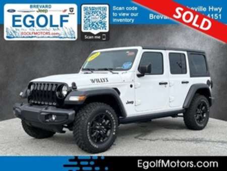 2021 Jeep Wrangler Willys for Sale  - 82741  - Egolf Motors