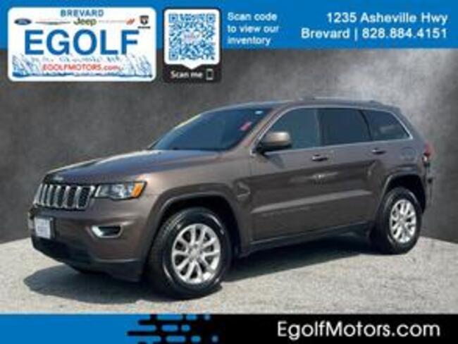 Used 2021 Jeep Grand Cherokee Laredo E with VIN 1C4RJFAGXMC594619 for sale in Brevard, NC