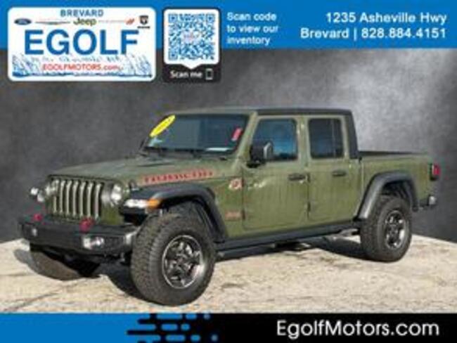 Used 2023 Jeep Gladiator Rubicon with VIN 1C6JJTBG7PL569943 for sale in Brevard, NC