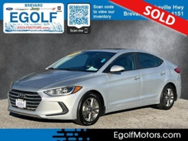 Used 2018 Hyundai Elantra Value Edition with VIN KMHD84LF5JU654418 for sale in Brevard, NC