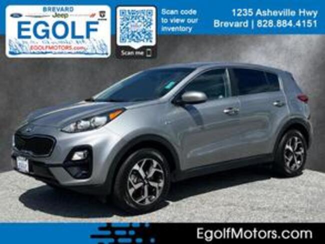 Used 2022 Kia Sportage LX with VIN KNDPMCAC4N7959977 for sale in Brevard, NC