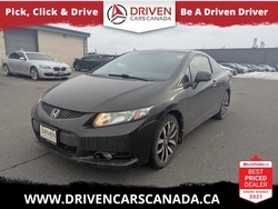 2013 Honda Civic EX-L COUPE 5-SPD AT  - 4033TP  - Driven Cars Canada