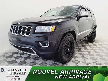 2015 Jeep Grand Cherokee LIMITED * 4X4 * CUIR * GPS * DÉMARREUR * CAMÉRA for Sale  - BC-S2982  - Blainville Chrysler