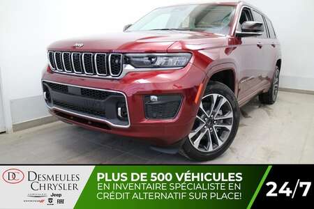 2021 Jeep Grand Cherokee Overland 4X4 * UCONNECT 10.1 PO * NAV * TOIT PANO for Sale  - DC-J21093  - Desmeules Chrysler