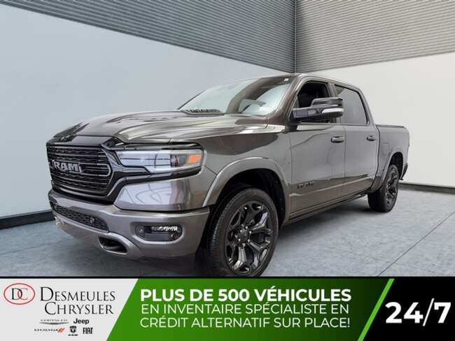 2022 Ram 1500 Limited Crew Cab 4x4 Toit ouvrant pano Cuir Caméra for Sale  - DC-25001A  - Blainville Chrysler