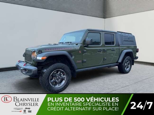 2023 Jeep Gladiator RUBICON 4X4 DÉMARREUR CUIR/VOLANT CHAUFFANT for Sale  - BC-40532B  - Desmeules Chrysler