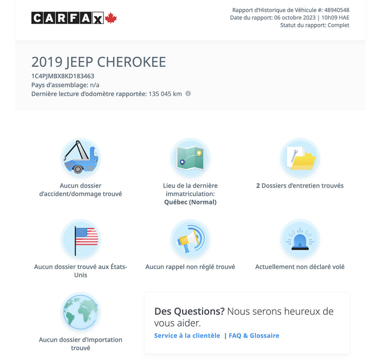 2019 Jeep Cherokee  - Blainville Chrysler