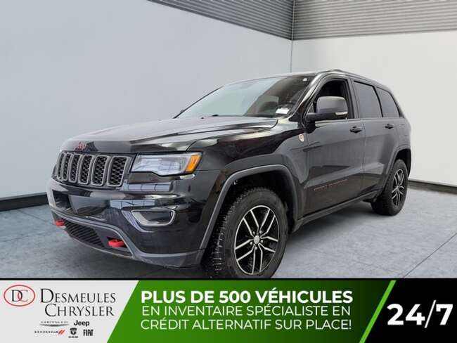 2017 Jeep Grand Cherokee Trailhawk 4x4 Toit ouvrant Cuir Caméra recul Nav for Sale  - DC-24177B  - Blainville Chrysler