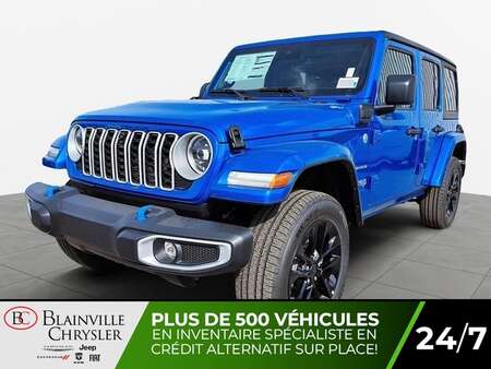 2024 Jeep Wrangler Sahara Unlimited 4x4 for Sale  - BC-40273  - Blainville Chrysler