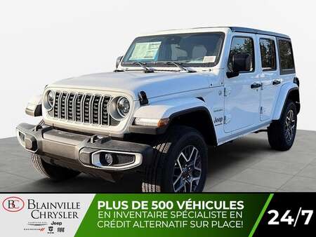 2024 Jeep Wrangler Sahara Unlimited 4x4 for Sale  - BC-40269  - Desmeules Chrysler