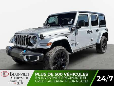 2024 Jeep WRANGLER 4XE Sahara for Sale  - BC-40027  - Desmeules Chrysler