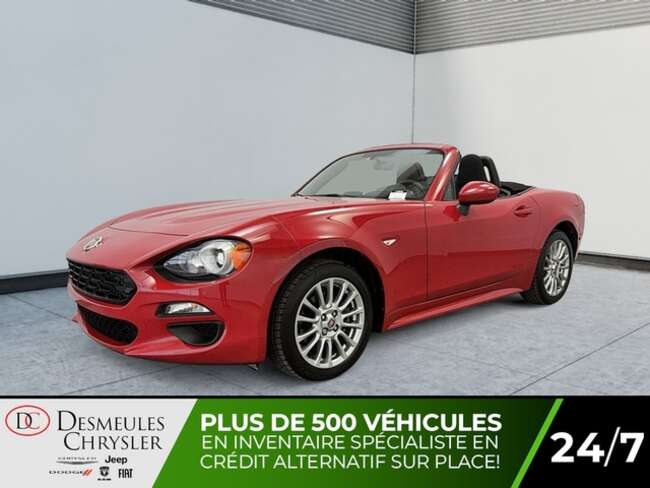 2017 Fiat 124 Spider Classica Décapotable Air climatisé Caméra de recul for Sale  - DC-L5606  - Blainville Chrysler