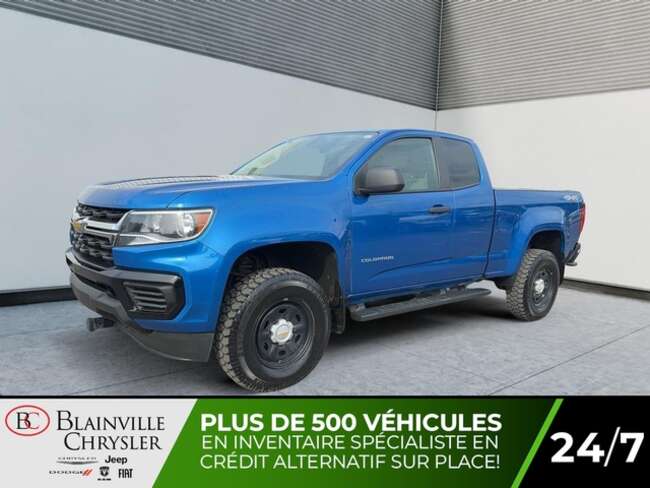 2021 Chevrolet Colorado 4WD Work Truck Extended Cab APPLE CARPLAY for Sale  - BC-30738A  - Desmeules Chrysler