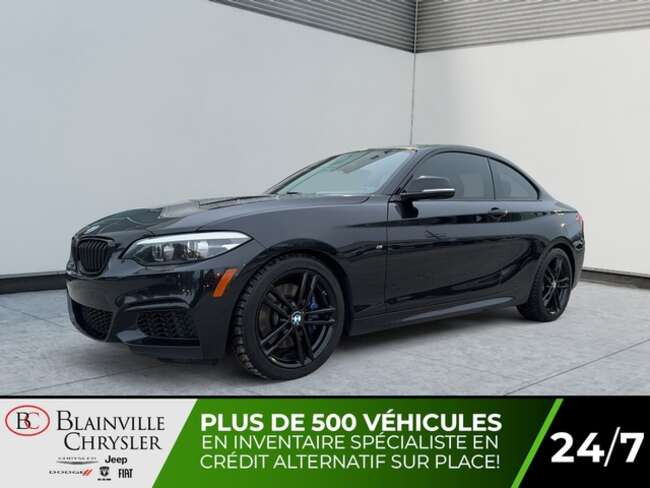 2020 BMW 2 Series M240i xDrive CUIR NAVIGATION MAGS M AILERON for Sale  - BC-S5334  - Blainville Chrysler