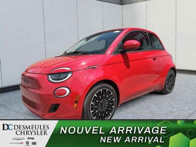 2024 Fiat 500E RED Électrique Uconnect 10,25po Navigation Caméra for Sale  - DC-24600  - Blainville Chrysler